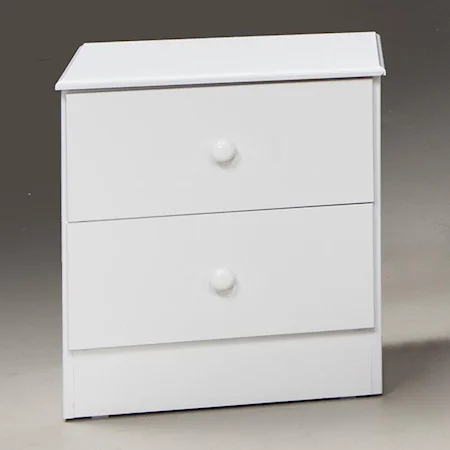 Nightstand with Two Drawers